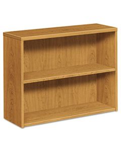 HON105532CC 10500 SERIES LAMINATE BOOKCASE, TWO-SHELF, 36W X 13-1/8D X 29-5/8H, HARVEST