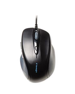 KMW72369 PRO FIT WIRED FULL-SIZE MOUSE, USB 2.0, RIGHT HAND USE, BLACK