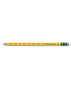 DIX13058 GROOVE PENCILS, HB (#2), BLACK LEAD, YELLOW BARREL, 10/PACK