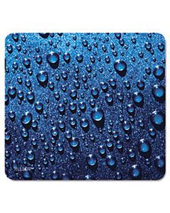 ASP30182 NATURESMART MOUSE PAD, RAINDROPS DESIGN, 8 1/2 X 8 X 1/10