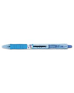 PIL32601 B2P BOTTLE-2-PEN RETRACTABLE BALLPOINT PEN, 0.7MM, BLUE INK, TRANSLUCENT BLUE BARREL, DOZEN