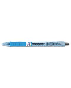 PIL32800 B2P BOTTLE-2-PEN RETRACTABLE BALLPOINT PEN, 1MM, BLACK INK, TRANSLUCENT BLUE BARREL, DOZEN