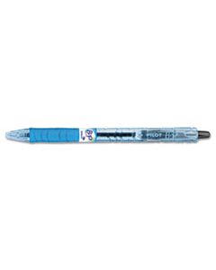 PIL32600 B2P BOTTLE-2-PEN RETRACTABLE BALLPOINT PEN, 0.7MM, BLACK INK, TRANSLUCENT BLUE BARREL, DOZEN