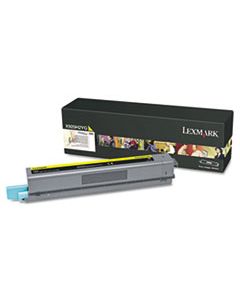 LEXX925H2YG X925H2YG HIGH-YIELD TONER, 7500 PAGE-YIELD, YELLOW