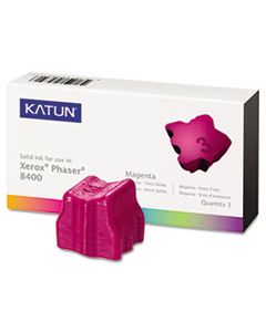 KAT38705 COMPATIBLE 108R00606 SOLID INK STICK, 3400 PAGE-YIELD, MAGENTA, 3/BX