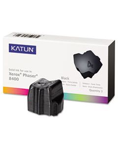 KAT38707 COMPATIBLE 108R00604 SOLID INK STICK, 3400 PAGE-YIELD, BLACK, 3/BX