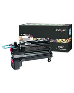 LEXC792X1MG C792X1MG RETURN PROGRAM EXTRA HIGH-YIELD TONER, 20000 PAGE-YIELD, MAGENTA