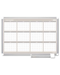 BVCGA03106830 12 MONTH YEAR PLANNER, 36X24, ALUMINUM FRAME