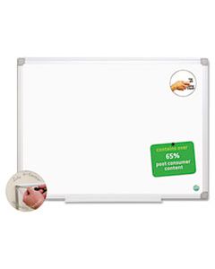 BVCMA0300790 EARTH EASY-CLEAN DRY ERASE BOARD, WHITE/SILVER, 24X36