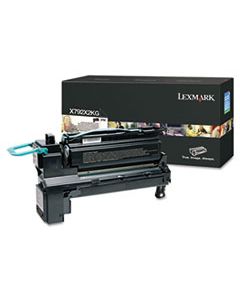 LEXX792X2KG X792X2KG EXTRA HIGH-YIELD TONER, 20000 PAGE-YIELD, BLACK