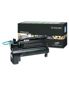 LEXX792X1KG X792X1KG RETURN PROGRAM EXTRA HIGH-YIELD TONER, 20000 PAGE-YIELD, BLACK