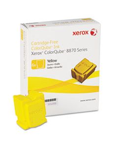 XER108R00952 108R00952 SOLID INK STICK, 17300 PAGE-YIELD, YELLOW, 6/BOX