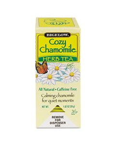 BTC00401 SINGLE FLAVOR TEA, COZY CHAMOMILE, 28 BAGS/BOX