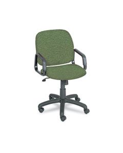 SAF7045GN CAVA URTH COLLECTION HIGH BACK SWIVEL/TILT CHAIR, SUPPORTS UP TO 250 LBS., GREEN SEAT/GREEN BACK, BLACK BASE
