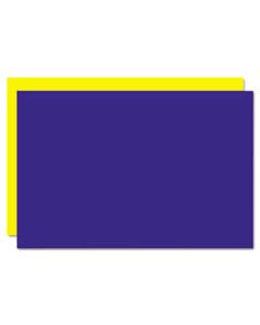 GEO26829 TOO COOL FOAM BOARD, 20X30, BLUE/YELLOW, 5/CARTON