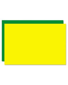 GEO27122 TOO COOL FOAM BOARD, 20X30, FLUORESCENT YELLOW/GREEN, 5/CARTON