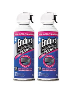 END248050 NON-FLAMMABLE DUSTER WITH BITTERANT, 10 OZ, 2 CANS/PACK