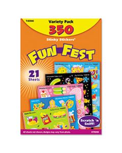 TEPT83906 STINKY STICKERS VARIETY PACK, MIXED SHAPES, 350/PACK