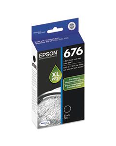 EPST676XL120S T676XL120S HIGH-YIELD INK, BLACK