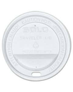 SCCOFTL310007 TRAVELER CAPPUCCINO STYLE DOME LID, FITS 10 OZ CUPS, WHITE, 300/CARTON