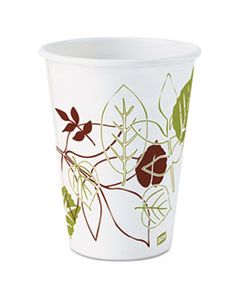 DXE2342PATH PATHWAYS PAPER HOT CUPS, 12 OZ, 50 SLEEVE, 20 SLEEVES/CARTON