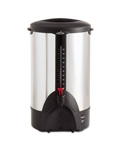 OGFCP50 50-CUP PERCOLATING URN, STAINLESS STEEL