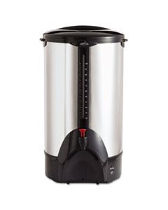 OGFCP100 100-CUP PERCOLATING URN, STAINLESS STEEL
