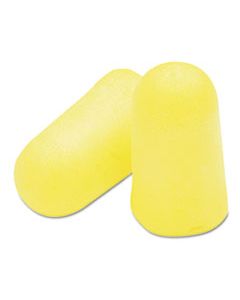 MMM3121219 E A R TAPERFIT 2 SELF-ADJUSTING EARPLUGS, UNCORDED, FOAM, YELLOW, 200 PAIRS