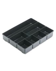 RUB11906ROS EXTRA DEEP DESK DRAWER DIRECTOR TRAY, PLASTIC, BLACK