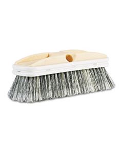 BWK8410 POLYSTYRENE VEHICLE BRUSH W/VINYL BUMPER, 2 1/2" BRISTLES, 10" BRUSH