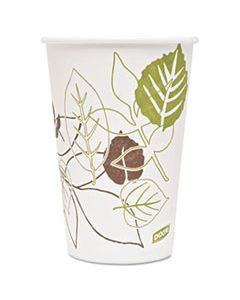 DXE2346PATH PATHWAYS PAPER HOT CUPS, 16 OZ, 50 SLEEVE, 20 SLEEVES CARTON