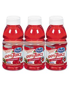 OCS00066 100% JUICE, CRANBERRY, 10OZ BOTTLE, 6/PACK