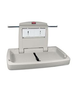 RCP781888 STURDY STATION 2 BABY CHANGING TABLE, 33.5 X 21.5, PLATINUM