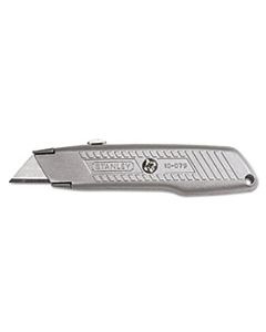 BOS10079 INTERLOCK RETRACTABLE UTILITY KNIFE, METAL