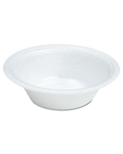 DCC12BWWQRPK QUIET CLASSIC LAMINATED FOAM DINNERWARE, BOWL, 12OZ, WHITE, 125/PACK