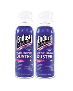 END11407 COMPRESSED AIR DUSTER FOR ELECTRONICS, 10OZ, 2 PER PACK