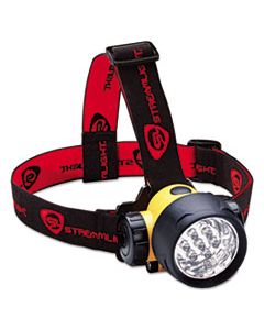 LGT61052 SEPTOR LED HEADLAMP, 3 AAA BATTERIES (INCLUDED), YELLOW/BLACK