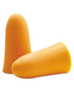 MLX6600 SOFTIES SINGLE-USE EARPLUGS, CORDLESS, 33NRR, ORANGE, 200 PAIRS