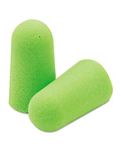 MLX6800 PURA-FIT SINGLE-USE EARPLUGS, CORDLESS, 33NRR, BRIGHT GREEN, 200 PAIRS