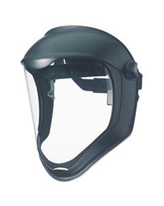 UVXS8500 BIONIC FACE SHIELD, MATTE BLACK FRAME, CLEAR LENS