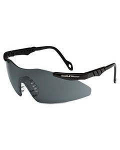 SMW19823 MAGNUM 3G SAFETY EYEWEAR, BLACK FRAME, SMOKE LENS