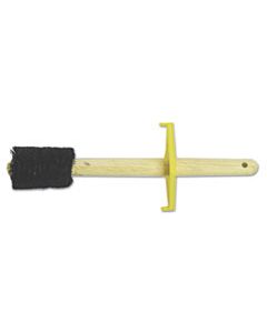 MNL1DOPE STRAIGHT DOPE BRUSH, 7" BRUSH, 1-1/2" BRISTLES, WOOD/HORSEHAIR/ALUMINUM