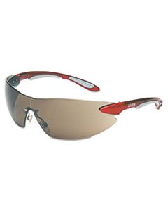 UVXS4411 IGNITE EYEWEAR, RED/SILVER FRAME, GRAY LENS