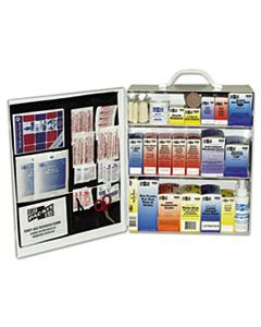 PKT6155 INDUSTRIAL STATION FIRST AID KIT, 440 ITEMS, METAL CASE