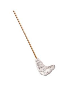 BWK112C DECK MOP; 48" WOODEN HANDLE, 12OZ COTTON FIBER HEAD, 6/PACK