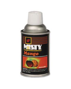 AMR1021970 METERED DRY DEODORIZER REFILLS, MANGO, 7 OZ AEROSOL, 12/CARTON