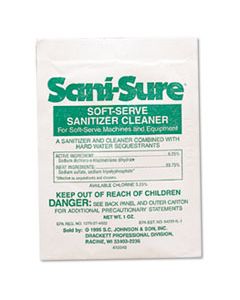 DVO90234 SANI SURE SOFT SERVE SANITIZER & CLEANER, POWDER, 1 OZ. PACKET