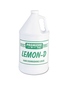 KESLEMOND LEMON-D DISHWASHING LIQUID, LEMON, 1GAL, BOTTLE, 4/CARTON