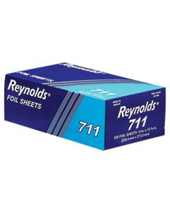 RFP711 POP-UP INTERFOLDED ALUMINUM FOIL SHEETS, 9 X 10 3/4, SILVER, 3000 SHEET/CARTON