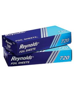 RFP720 POP-UP INTERFOLDED ALUMINUM FOIL SHEETS, 12 X 10 3/4, SILVER, 200/BOX